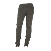 Made in Italy Elegant Italian Cotton Blend Pants -   -  Made in Italy.